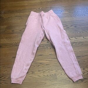 lululemon athletica Rose Pink Track Joggers